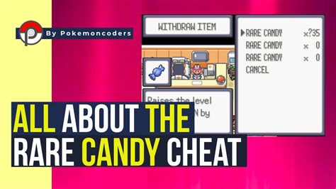 The Rare Candy Cheat in Pokemon Games: An In.